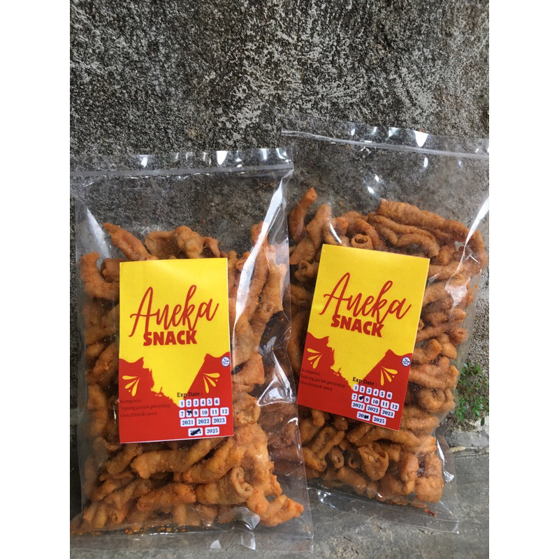 

KERIPIK USUS RASA PEDAS GURIH 120g