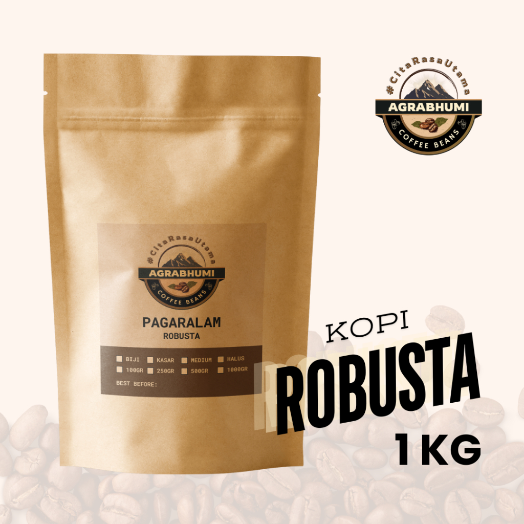 

AGRABHUMI Kopi Robusta Pagaralam - Fresh Roasted