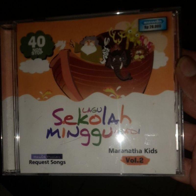 cd musik maranatha kids lagu sekolah minggu abadi vol 2 (CD581)