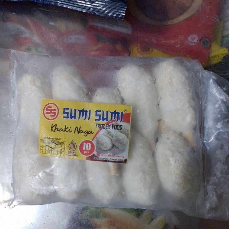 

Frozen Bento Kaki Naga isi 10 pcs