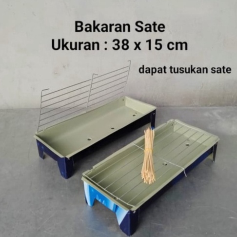 Sale Panggangan Sate Bahan Tebal  Bakaran Sate  Panggangan Ikan  Alat BBQ Pemanggang Ayam 1pcs dapat