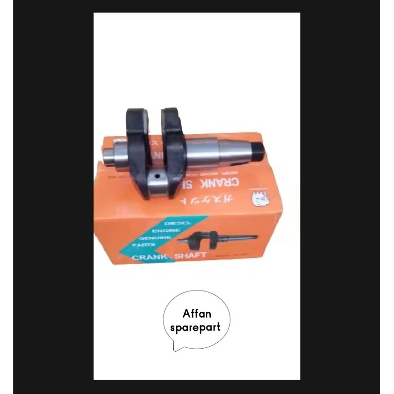 RD 65 CRANKSHAFT UNTUK MESIN DIESEL KUBOTA 6.5 PK