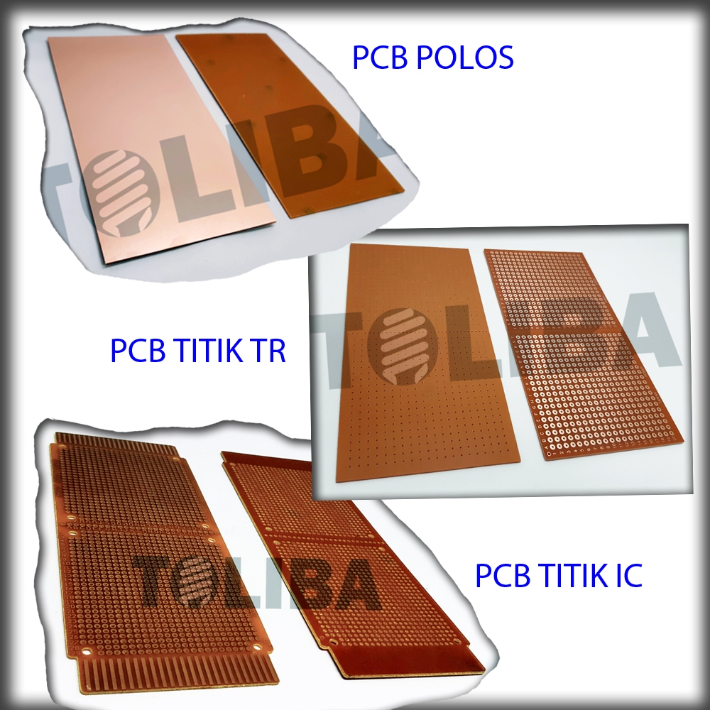 pcb titik ic / papan pcb lubang titik ic rangkaian elektronik / pcb polos papan pcb board / pcb titi