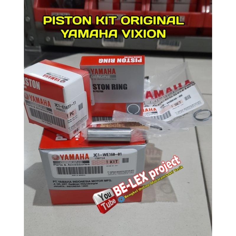 PISTON KIT ORIGINAL YAMAHA VIXION