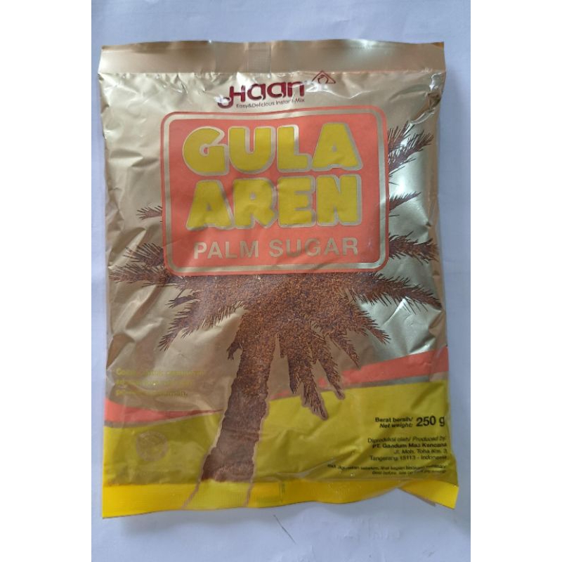 

Haan Palm Sugar 250gr / GULA AREN / Palm Sugar