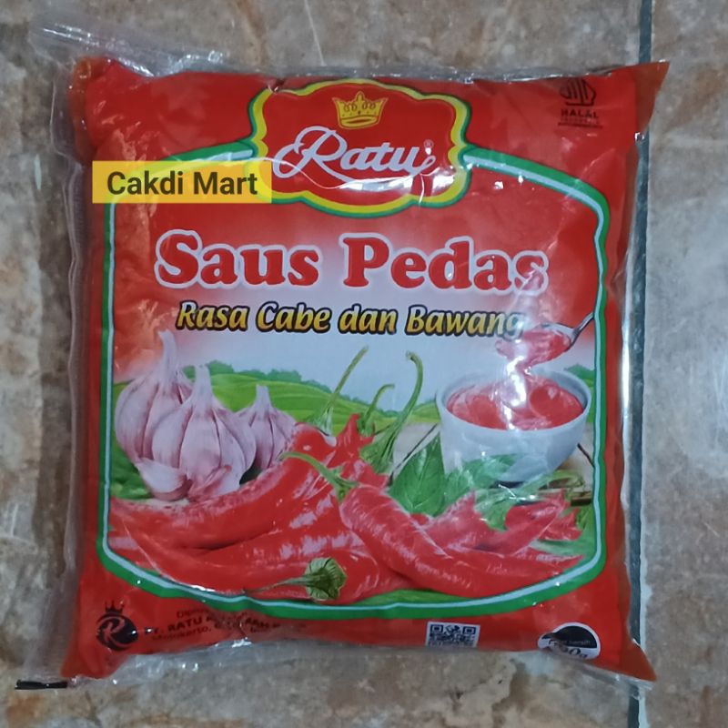

Saus Pedas Ratu 500g