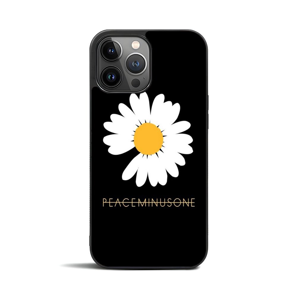 CASING iPhone 5 6 7 8 SE X XR XS 11 12 13 14 15 16 Pro Max Mini Plus CASE PEACEMINUSONE DAISY