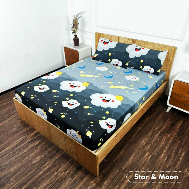 Sprei motif Star & Moon