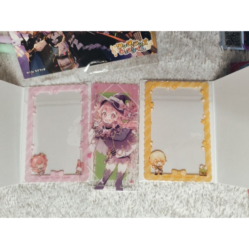 Project Sekai Sanrio Acrylic Epick Card Case Tsukasa Tenma & Airi Momoi