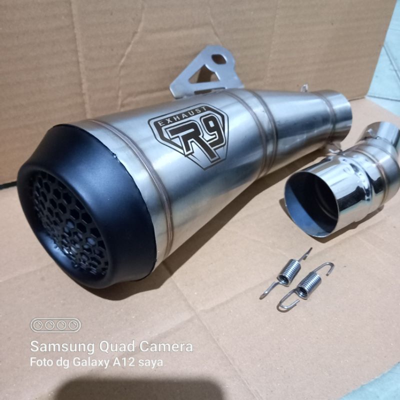 knalpot racing R9 GP series +slipon for ninja250new ninja250fi old ninja250 karbu ninja 250 mono z25