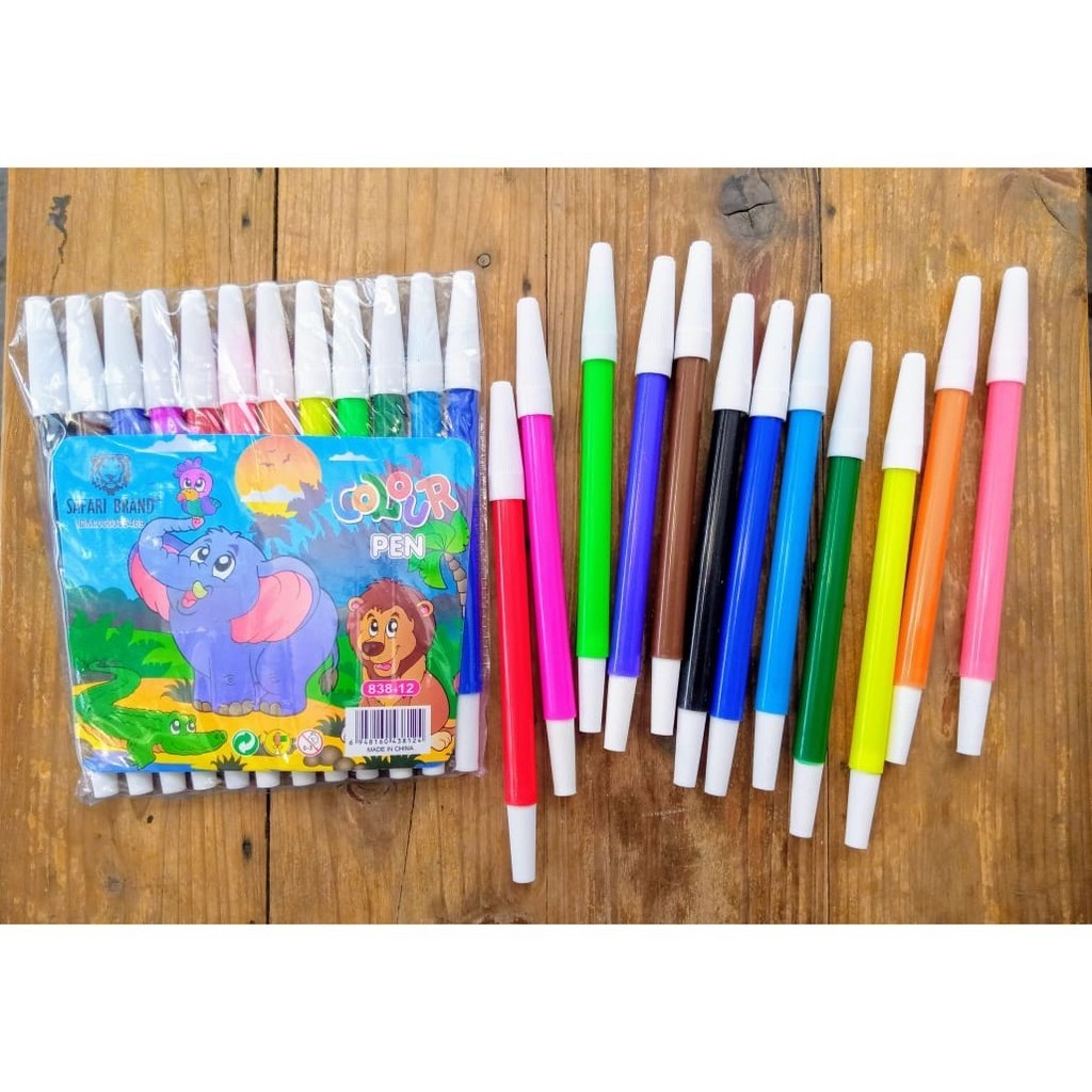 

Spidol 12 Warna Safari / Montana