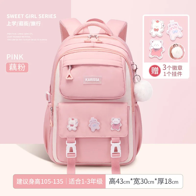 Tas Sekolah Anak Perempuan SD SMP SMA Tas Sekolah Wanita Korea Tas Punggung Anak