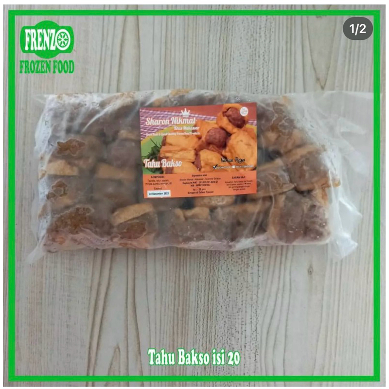 

Tahu Bakso Isi 20 biji