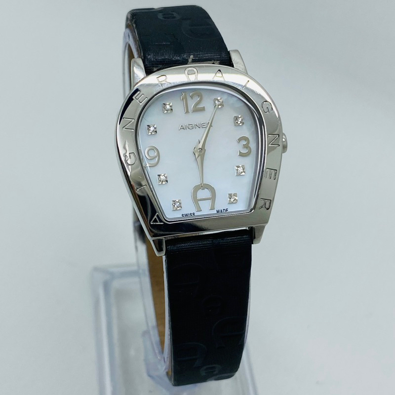 Aigner A32200 Amalfie Swiss Made Ladies White Dial