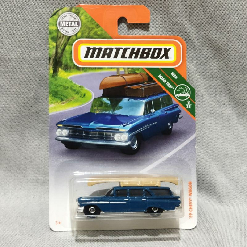 Matchbox Chevy Wagon Blur Biru