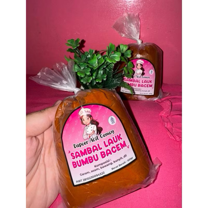 

SAMBAL LAUK ACIL GEMOY | BUMBU MARINASI