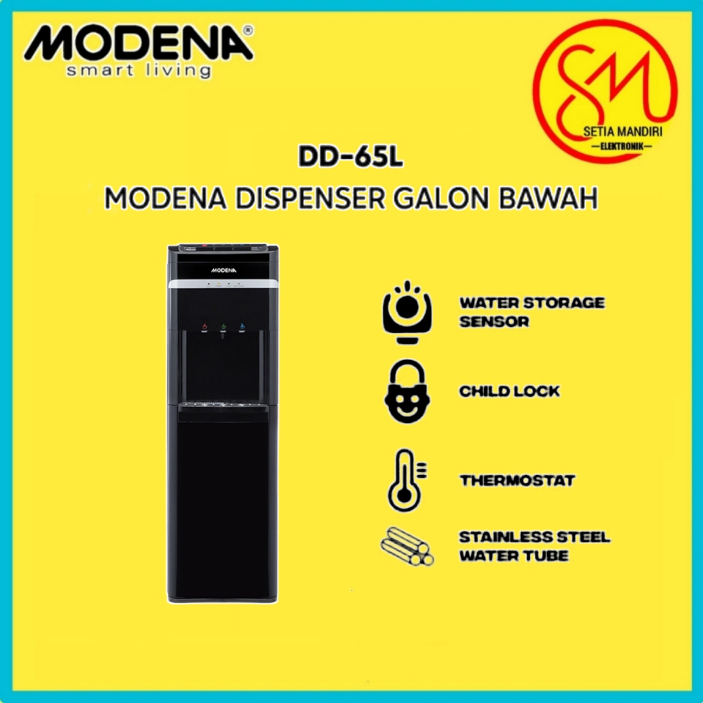 MODENA DD 65 L Dispenser Galon Bawah PIETRO DD65L