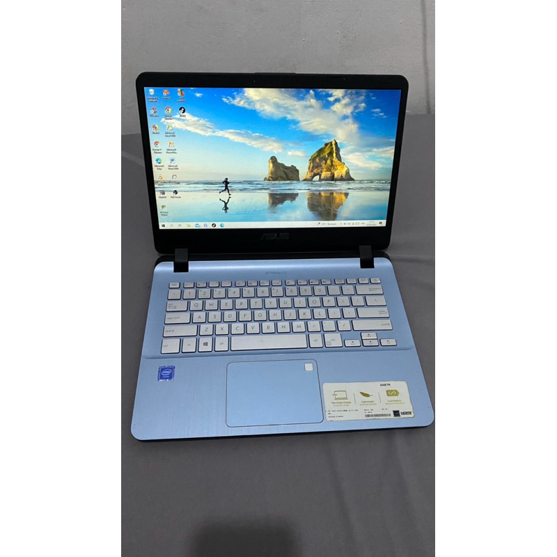 laptop Seken second Bekas ASUS A407M intel Celeron RAM 4GB HDD 1 TB Murah Berkualitas Original Like 