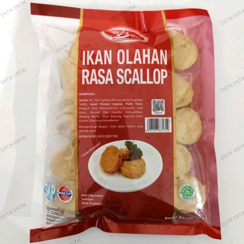 

Pak Den Scallop Pakden 500gr