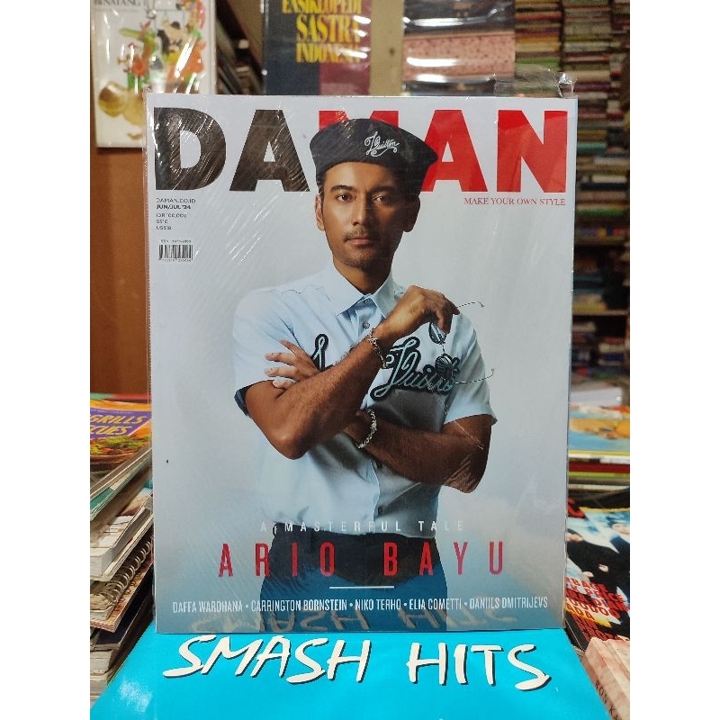 Majalah daman edisi juni / july 2024 cover ario bayu