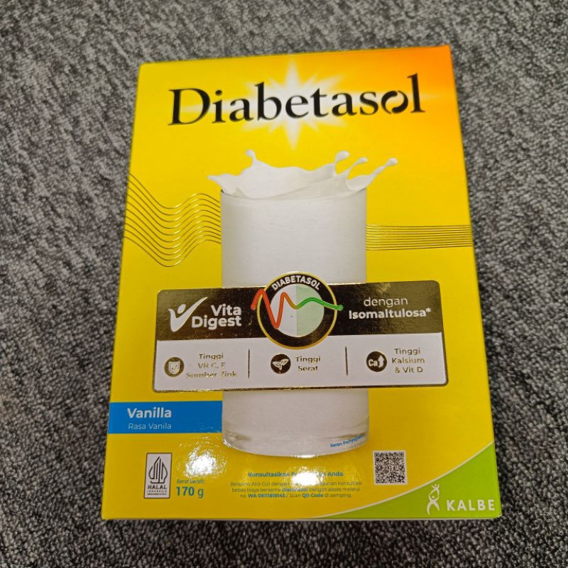 

susu diabetasol vanilla 170gr