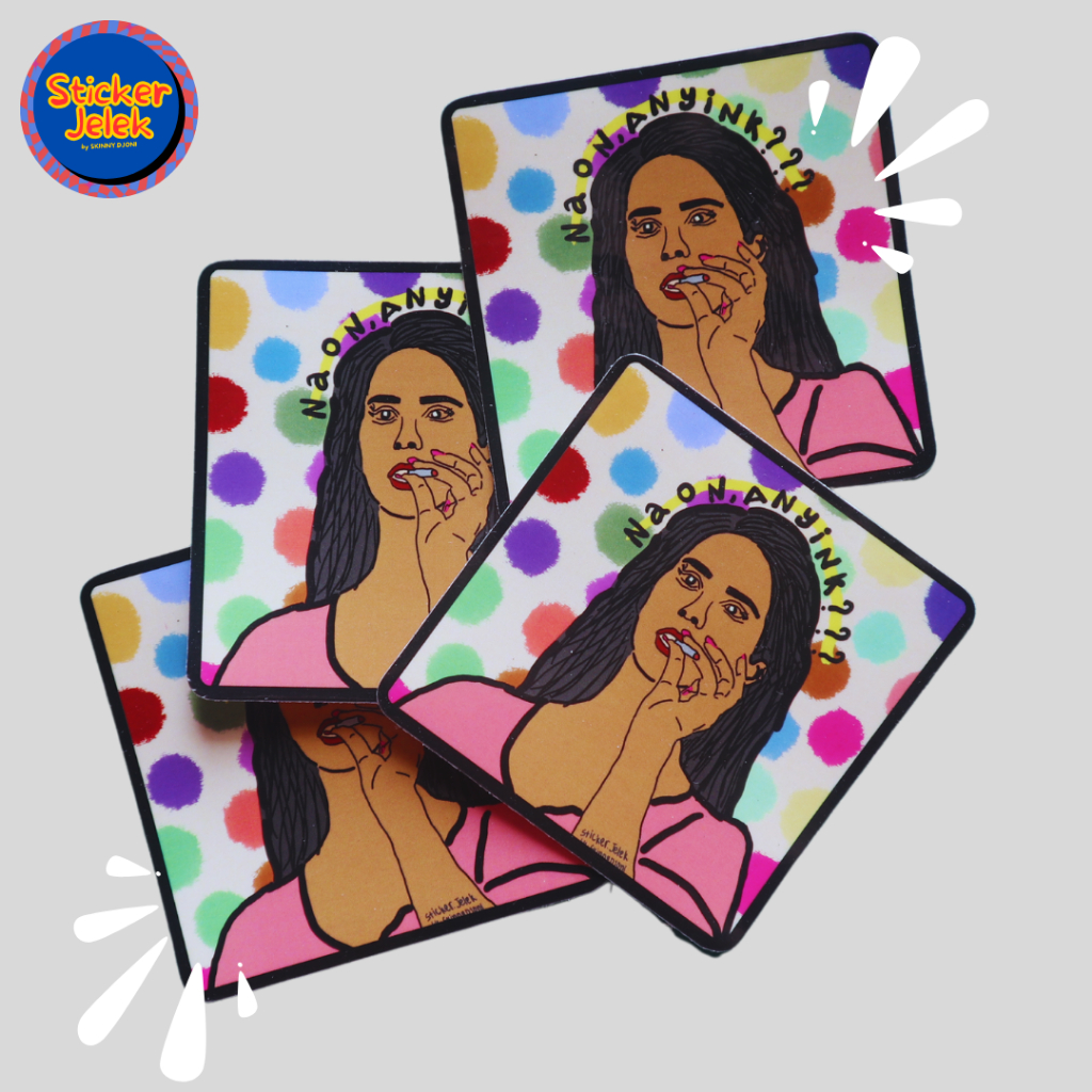 

SkinnyDjoni - "NA" Sticker - 7cm - Sticker Laptop / Sticker Tumblr / Sticker Binder