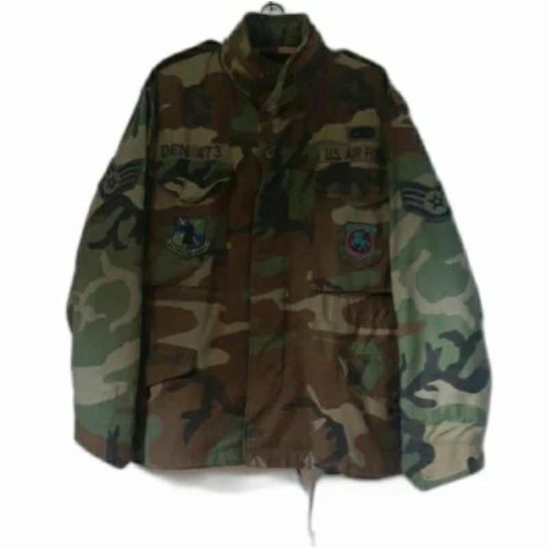 Jaket M65 Woodland size xsmallxshort