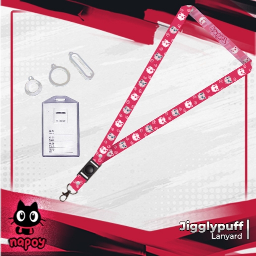 

Lanyard Id Card Pod Anime Pokemon Jigglypuff