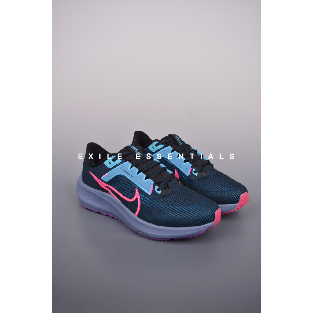 [READY STOCK SIZE 40] Nike Air Zoom Pegasus 40 SE Black Hyper Pink