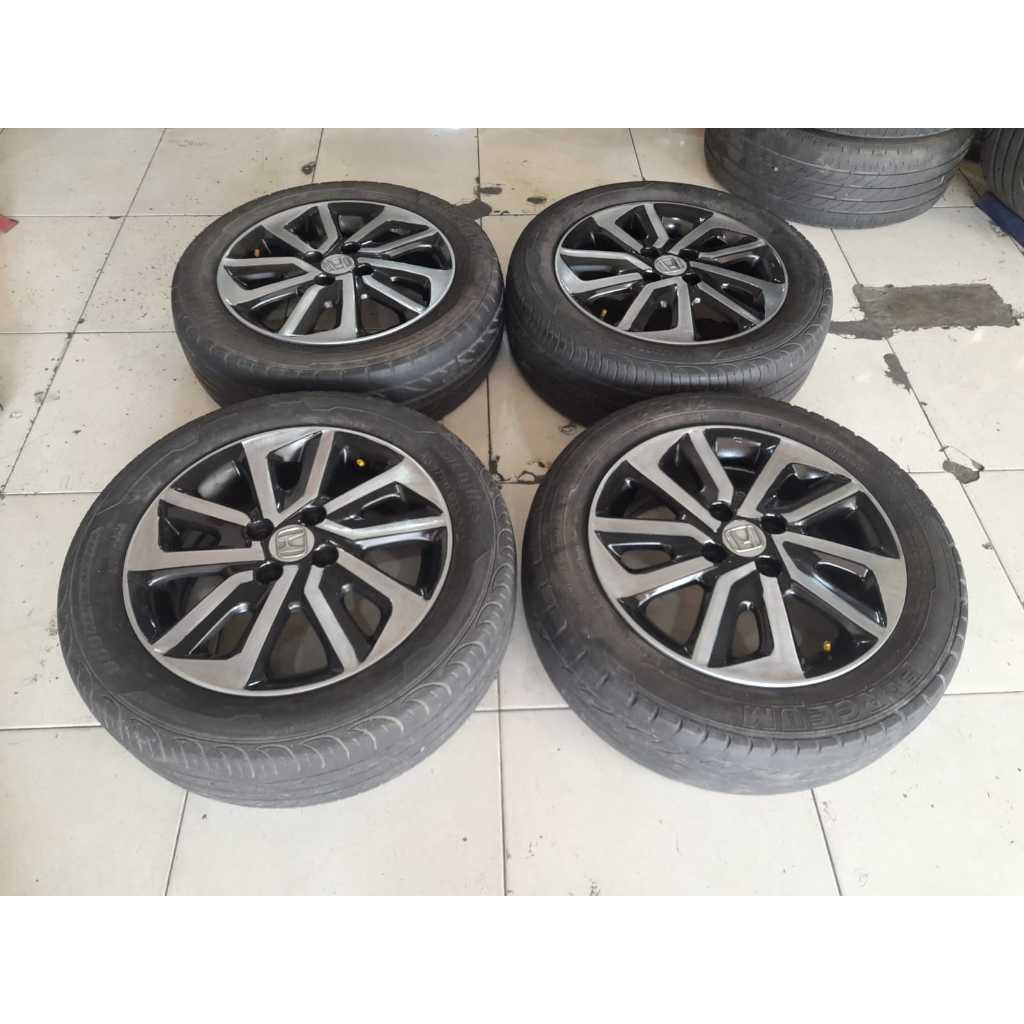 VELG MOBIL BEKAS ORIGINAL STD MOBILIO R15 X5,5 4X100 ET54 B-P + BAN 185 60 R15