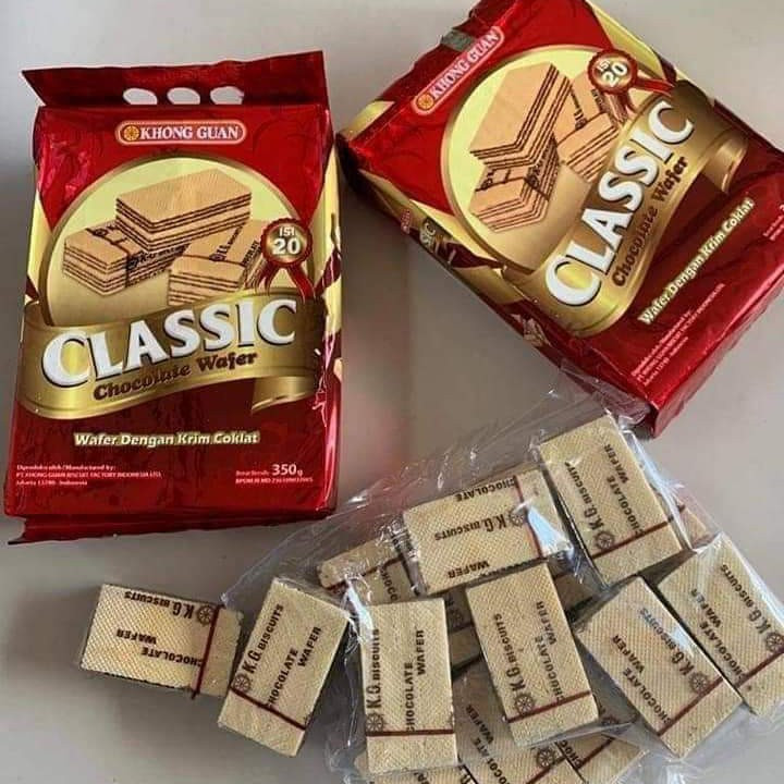 

KHONG GUAN CLASSIC WAFER CHOCOLATE 350 GR