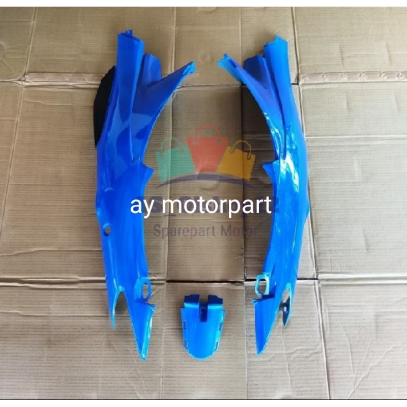 body Shogun 125 R warna biru berkualitas tinggi
