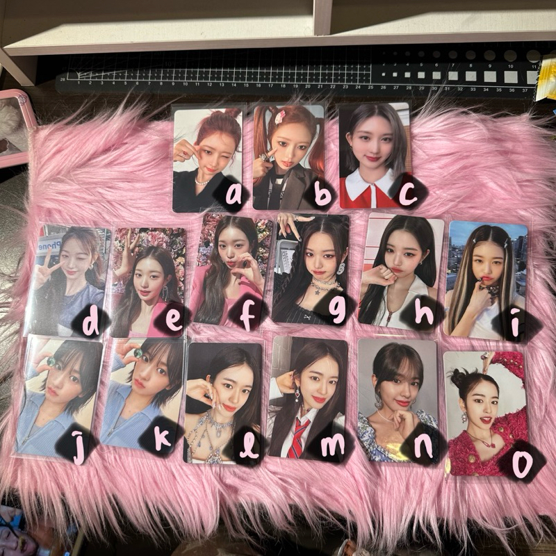 [OFFICIAL] PC PHOTOCARD READY STOCK IVE GAEUL REI WONYOUNG YUJIN ANNYEONGZ LOVE DIVE IVE KUROMI WAVE