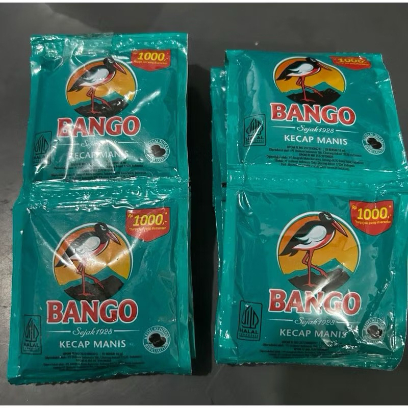 

Kecap bango sachet (1 renteng)