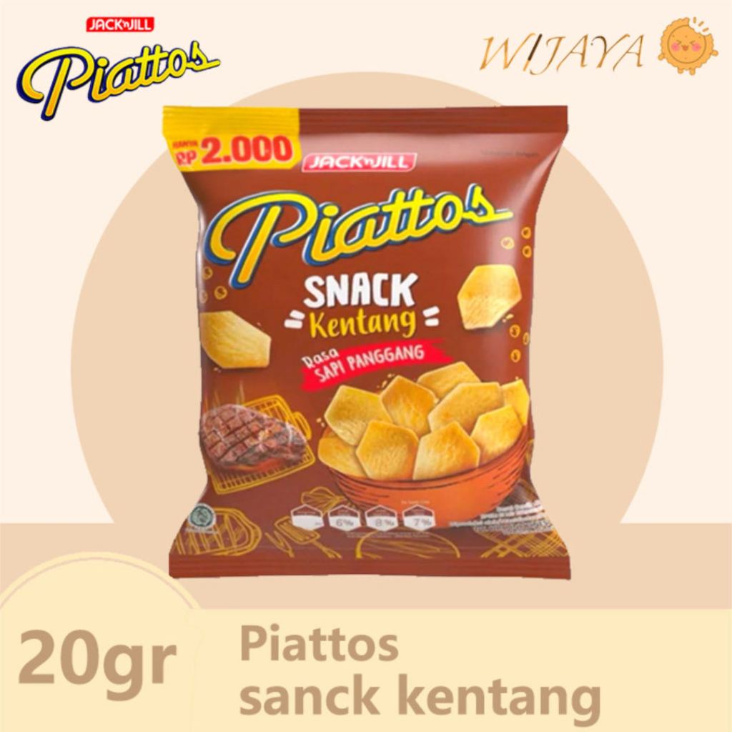 

Piattos Sapi Panggang Jumbo Pack 15gr✖️10pcs