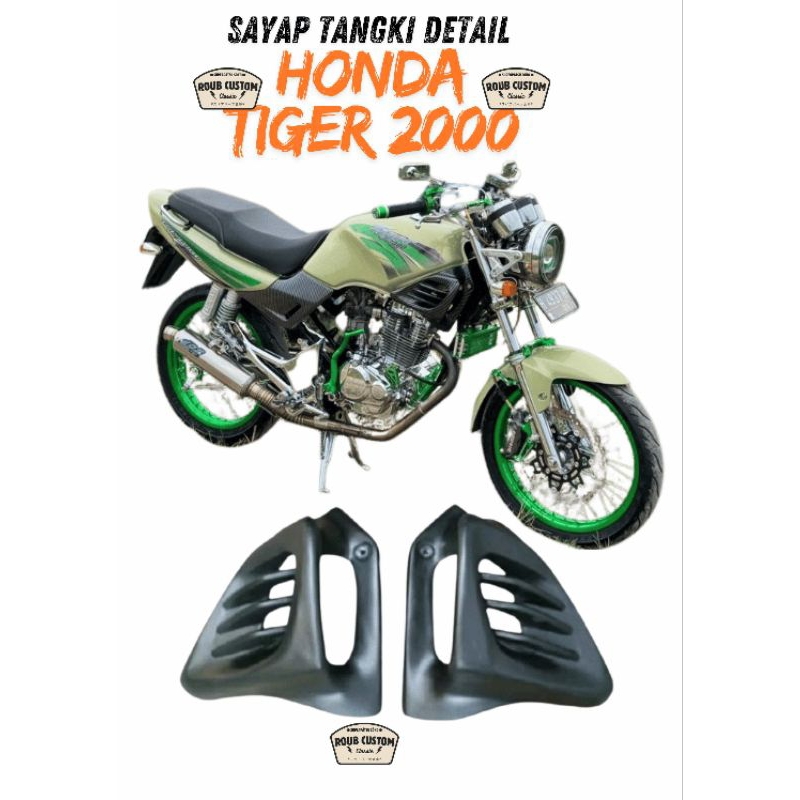 sayap tangki honda tiger2000 sayap tangki tilas 2000