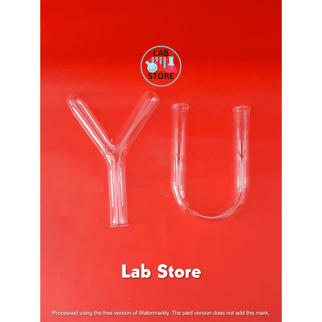 Pipa Kaca U / Pipa U / Tabung Kaca U / Pipa Kaca Y / Pipa Y / Tabung Kaca Y BESAR
