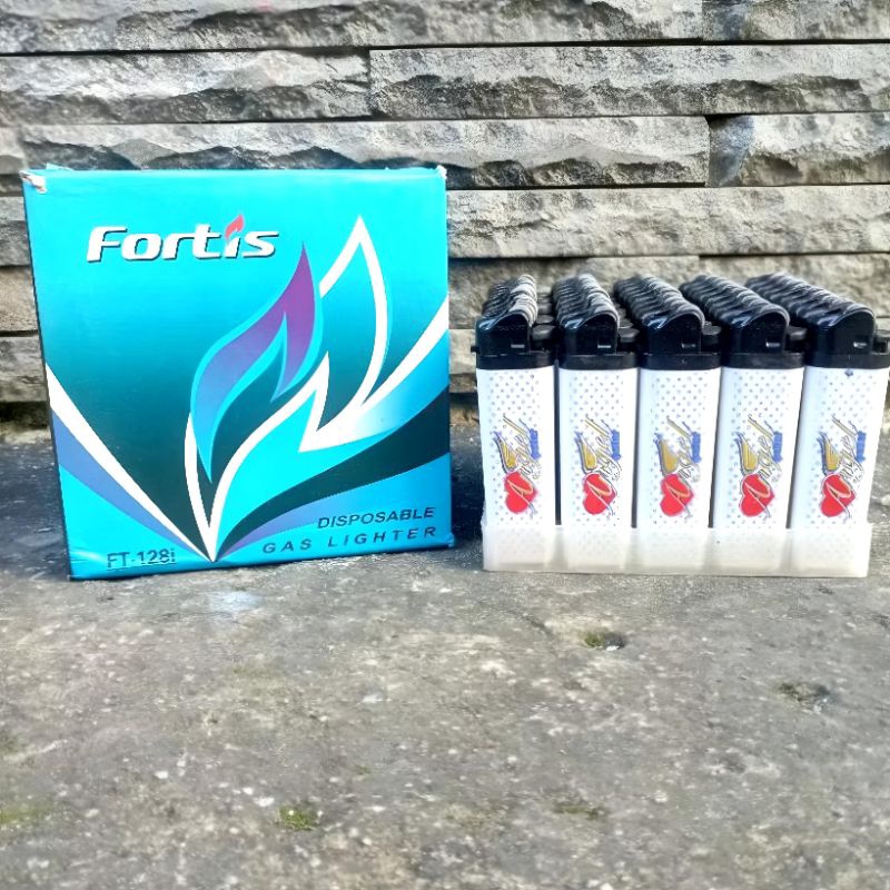 KOREK API GAS FORTIS Pematik Api Korek Murah Pematikan Api Mancis