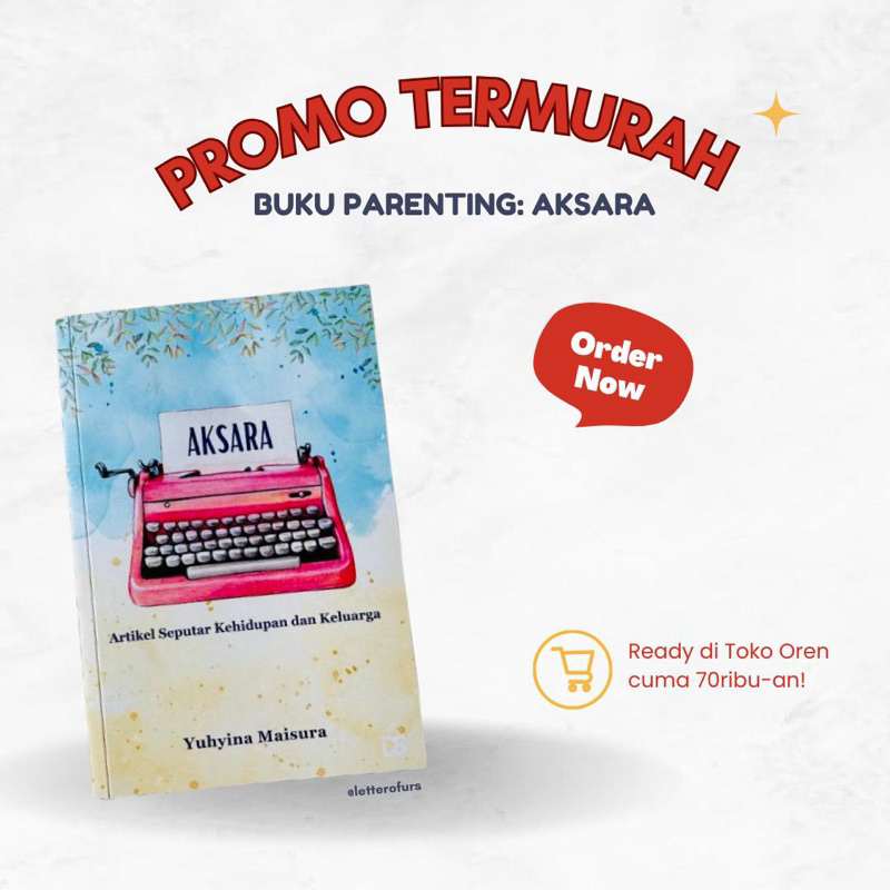 buku parenting TERLARIS : Aksara - Sarra Risman