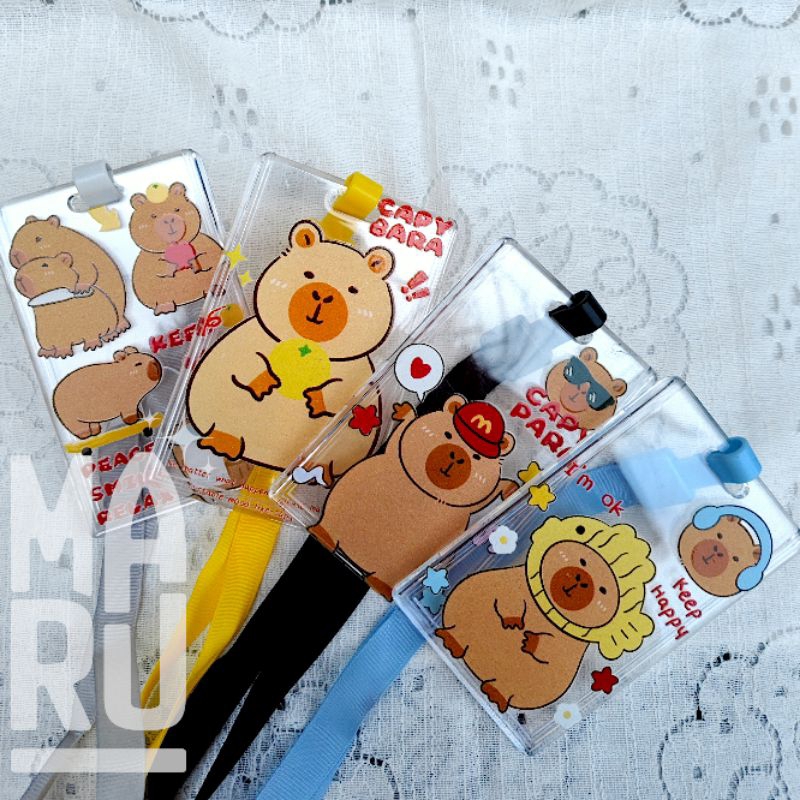 

Acrylic Lanyard Capybara kawaiii (name tag)