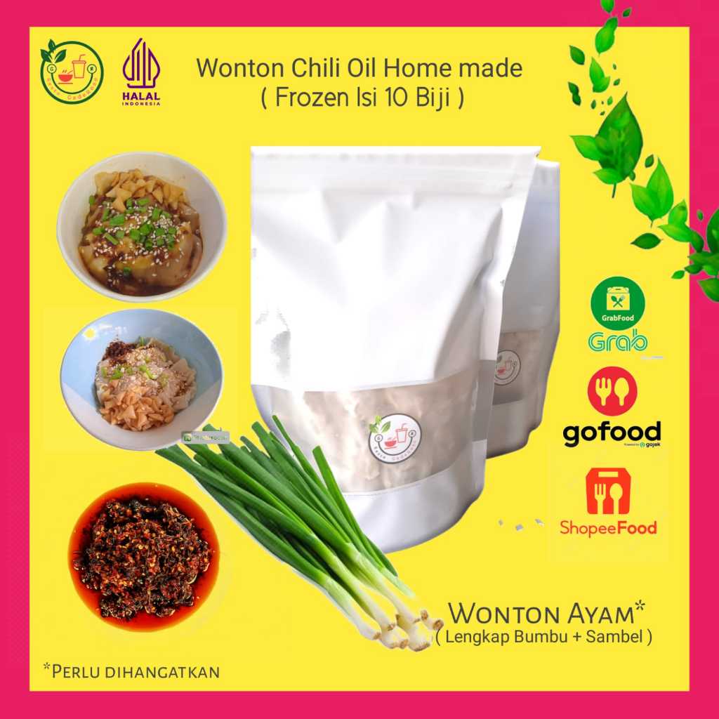 

Wonton Chili Oil/wonton/wontonayam/siomay/siomayayam/wontonsurabaya