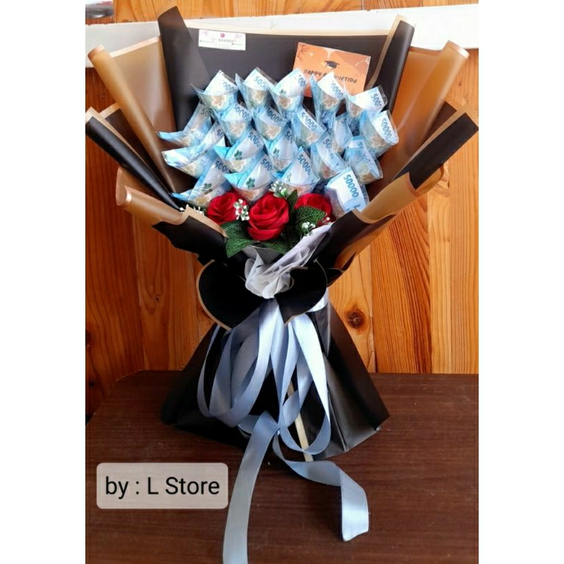 BUKET UANG/BUKET UANG KOSONG/BOUQUET MONEY/ BUKET WISUDA /MONEY BUKET