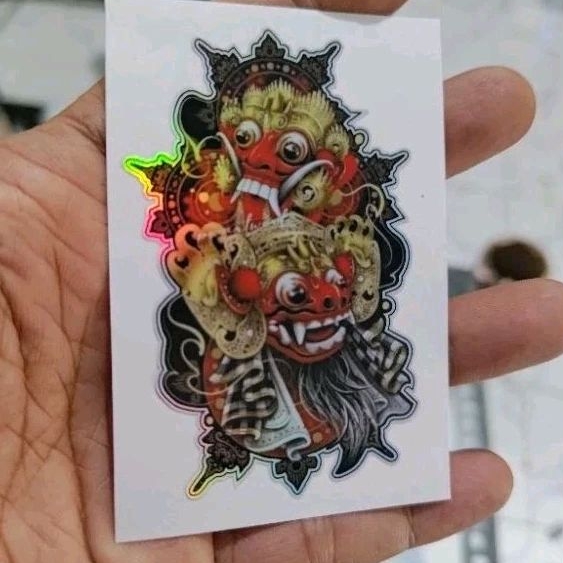 

sticker barong indonesia helogram