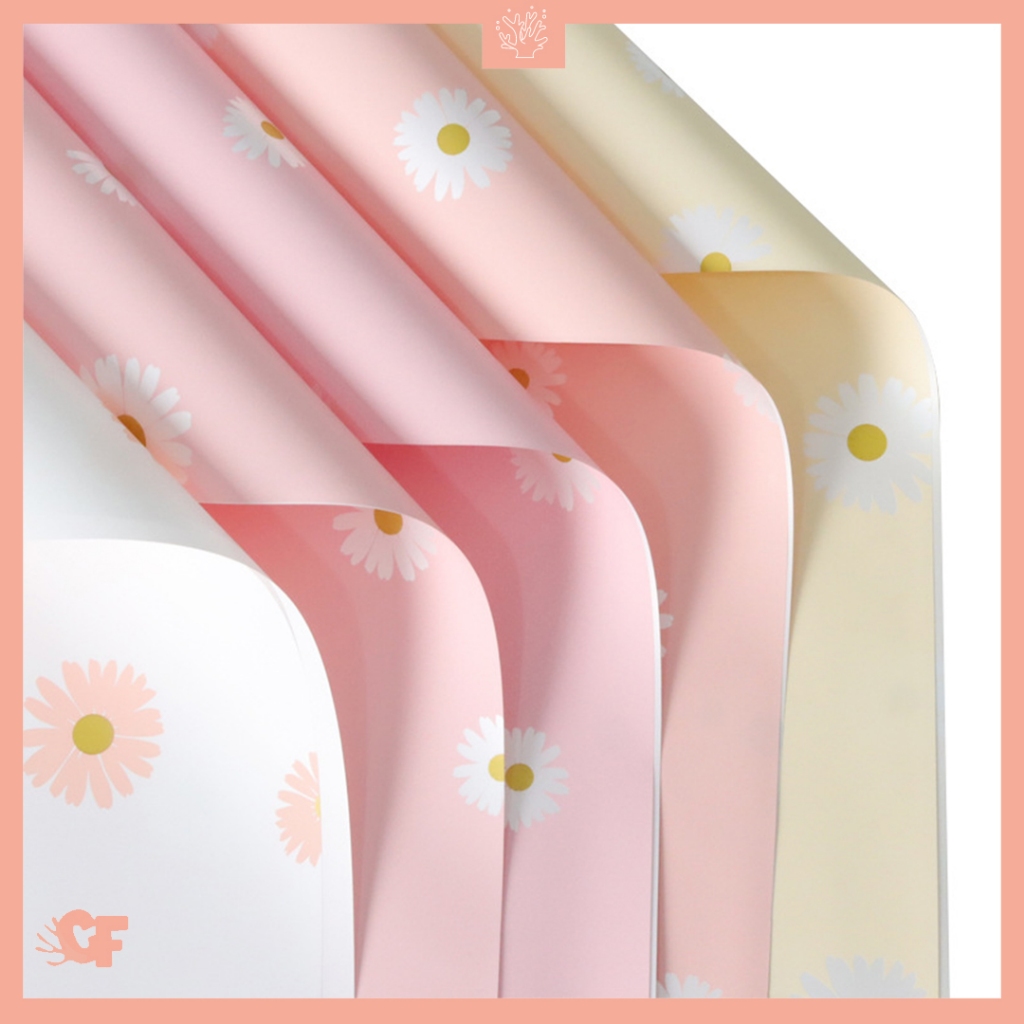 

Kertas Buket Bunga Motif Daisy Flower Wrapping Paper Cellophane Florist KB6111