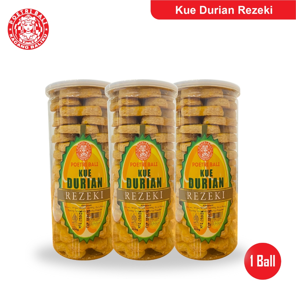 

Kue Durian Rezeki 1Ball/6pcs