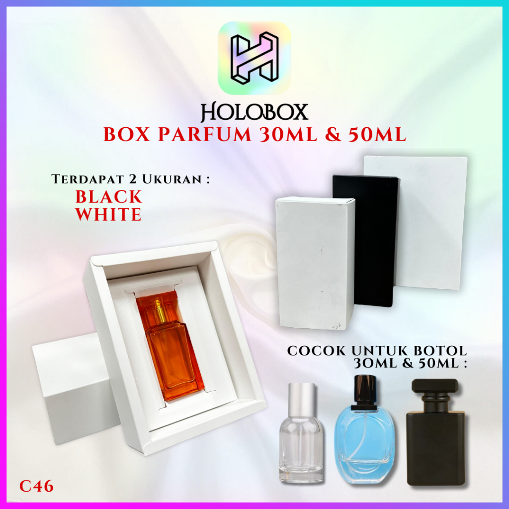 

Box Parfum Custom 30 ml / 50 ml | Sliding Box Parfum Lelabo | Custom Packaging Parfum | C46