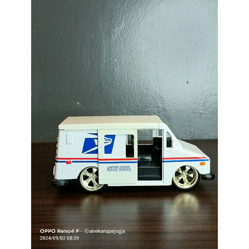 diecast  jada speed racer mach 5 skala 1/32 United States Postal Servce