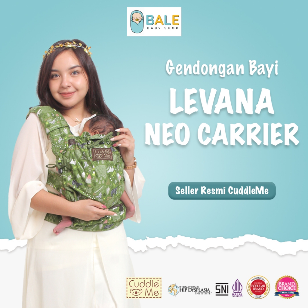 Gendongan Bayi - CUDDLEME Levana Neo Carrier SSC M Shape New Born