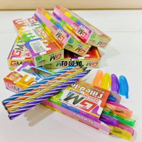 

Pulpen Bolpoint Pen Ulir Warna Warni Peralatan Sekolah Tulis Menulis Ringan Mudah Dibawa