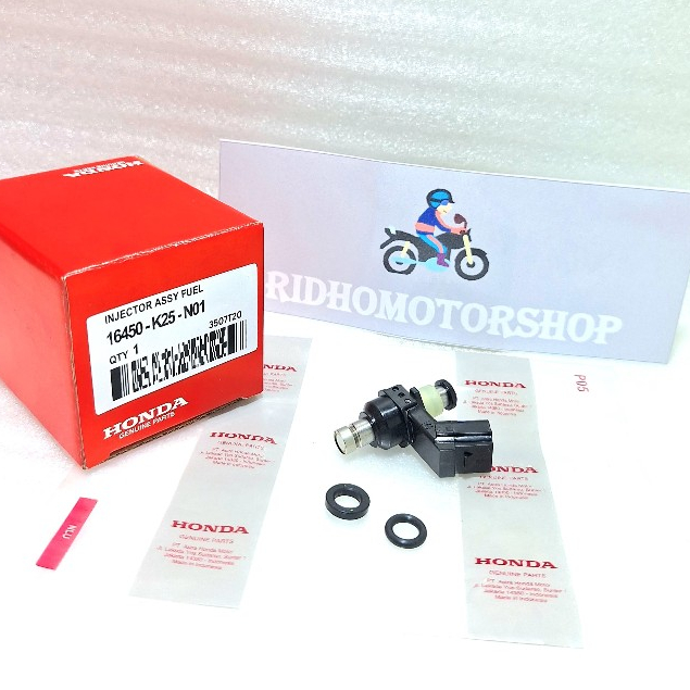 INJEKTOR INJECTOR HOLE 6 + SEAL INJEKTOR K25 BEAT BEAT FI BEAT ESP SCOOPY FI VARIO FI SUPRA X 125 FI